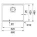 Кухонная мойка Franke Kubus 2 KNG 110-52 (125.0517.045) миндаль