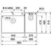 Кухонна мийка Franke Box Center BWX 220-54-27 TL WCR (127.0538.259) полірована