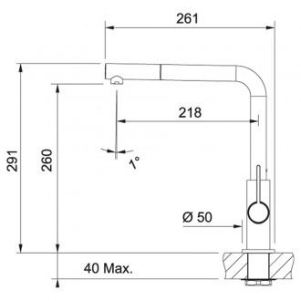 Змішувач кухонний Franke Neptune Evo (115.0373.945)