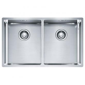 Кухонная мойка Franke Box BXX 220/120-34-34 (127.0370.188) полированная