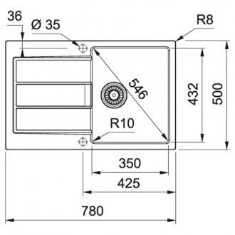 Кухонная мойка Franke Sirius 2.0 S2D 611-78 (143.0621.190) черный