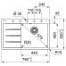 Кухонная мойка Franke Centro CNG 611-78 TL (114.0630.469) серый камень