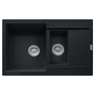 Кухонная мойка Franke Maris MRG 651-78 (114.0631.461) черный матовый