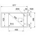 Кухонная мойка Franke Fresno FSG 611 (114.0652.656) серый камень