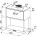 Вытяжка кухонная Franke Maris FMA MODULAR F60 BK MATT (335.0706.646) черный матовый