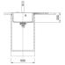 Кухонная мойка Franke Centro CNG 611-78 TL (114.0716.710) серый сланец