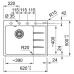 Кухонная мойка Franke Centro CNG 611-62 TL (114.0630.463) оникс