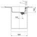 Кухонна мийка Franke Fresno FSG 611 (114.0732.286) Black Edition