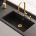 Смеситель кухонный Franke Maris Slim J Pull Down (120.0736.601) PVD gold