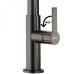 Смеситель кухонный Franke Maris Slim J Pull Down (120.0736.603) PVD anthracite