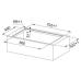 Індукційна поверхня + інтегрована витяжка Franke FMA 8372 4RC HI Maris 2Gether Ellipse (340.0731.878)