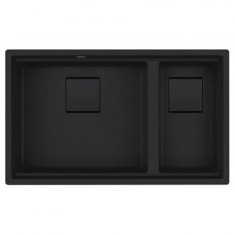 Кухонна мийка Franke Kubus 2 KNG PRO 120 (125.0750.515) чорний матовий