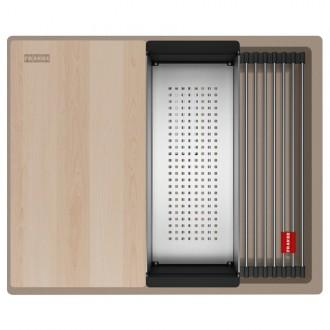 Кухонна мийка Franke Kubus 2 KNG PRO 110-52 (125.0750.492) мигдаль