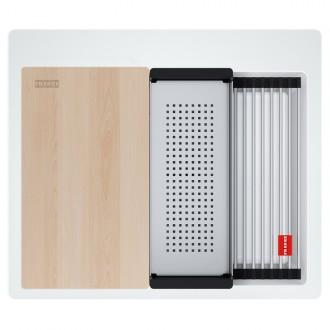 Кухонная мойка Franke Kubus 2 KNG PRO 610-53 (114.0749.504) белый