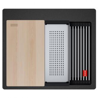 Кухонная мойка Franke Kubus 2 KNG PRO 610-53 (114.0749.501) оникс