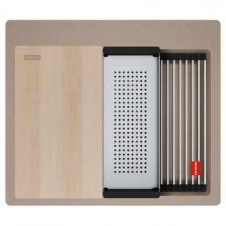 Кухонная мойка Franke Kubus 2 KNG PRO 610-53 (114.0749.505) миндаль
