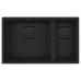 Кухонная мойка Franke Kubus 2 KNG 120 (125.0750.763) Black Edition