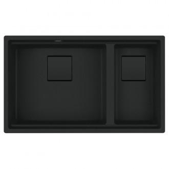 Кухонна мийка Franke Kubus 2 KNG 120 (125.0750.763) Black Edition