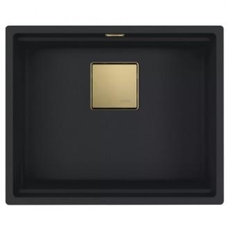 Кухонная мойка Franke KNG 110-52 Gold Edition (125.0755.503) черный матовый