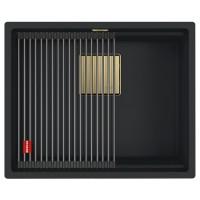 Кухонная мойка Franke KNG 110-52 Gold Edition (125.0755.503) черный матовый