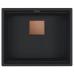 Кухонна мийка Franke KNG 110-52 Copper Edition (125.0755.504) чорний матовий