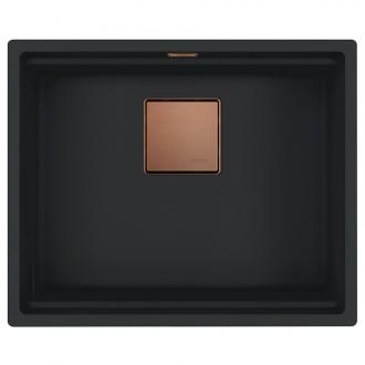 Кухонна мийка Franke KNG 110-52 Copper Edition (125.0755.504) чорний матовий