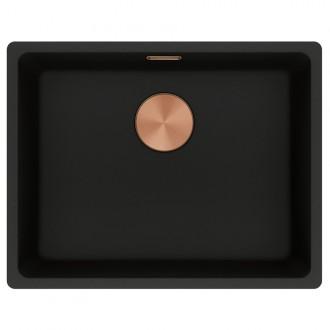 Кухонная мойка Franke MRG 110-52 Copper Edition (125.0755.506) черный матовый