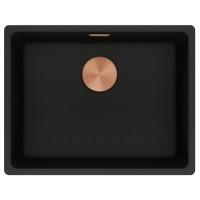 Кухонная мойка Franke MRG 110-52 Copper Edition (125.0755.506) черный матовый