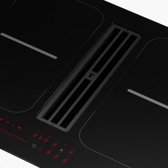Индукционная варочная + интегрированная вытяжка Franke FSM 7081 HI Smart 2Gether Black Lines (340.0705.229)