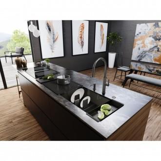 Индукционная варочная + интегрированная вытяжка Franke FMY 8391R HI Mythos 2Gether Icon Steel (340.0705.335)